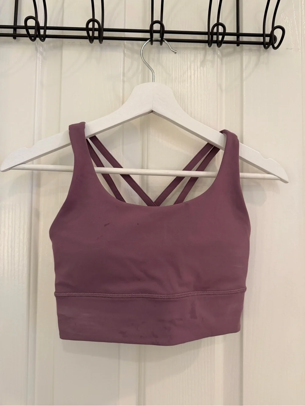 lululemon athletica Mauve Strappy Sports Bra